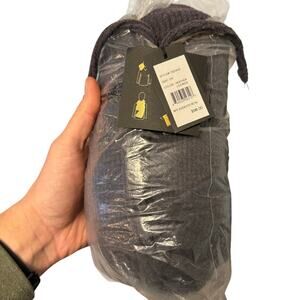 Limited Edition E Marie Travel Blanket Heather Licorice W/ Carrying Pouch NEW